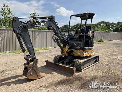 2010 John Deere 27D Mini Hydraulic Excavator