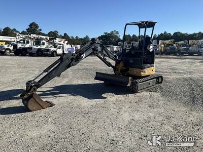 2015 John Deere 27D Mini Hydraulic Excavator