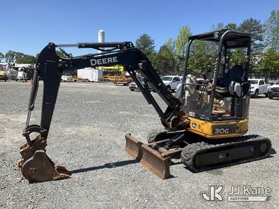 2018 John Deere 30G Mini Hydraulic Excavator