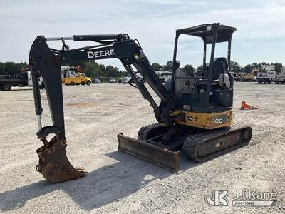 2017 John Deere 30G Mini Hydraulic Excavator
