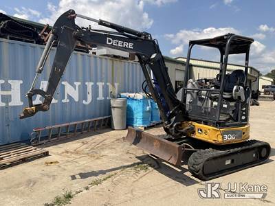 2017 John Deere 30G Mini Hydraulic Excavator