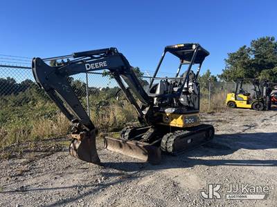 2018 John Deere 30G Mini Hydraulic Excavator