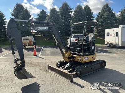 2011 John Deere 35D Mini Hydraulic Excavator