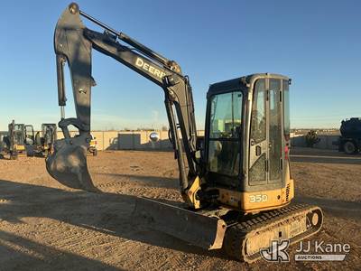 2011 John Deere 35D Mini Hydraulic Excavator