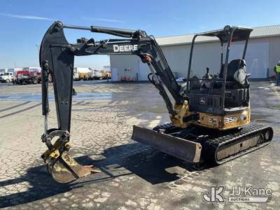 2012 John Deere 35D Mini Hydraulic Excavator