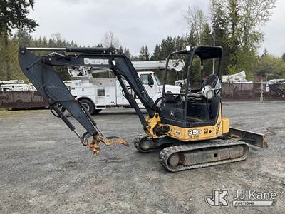 2011 John Deere 35D Mini Hydraulic Excavator