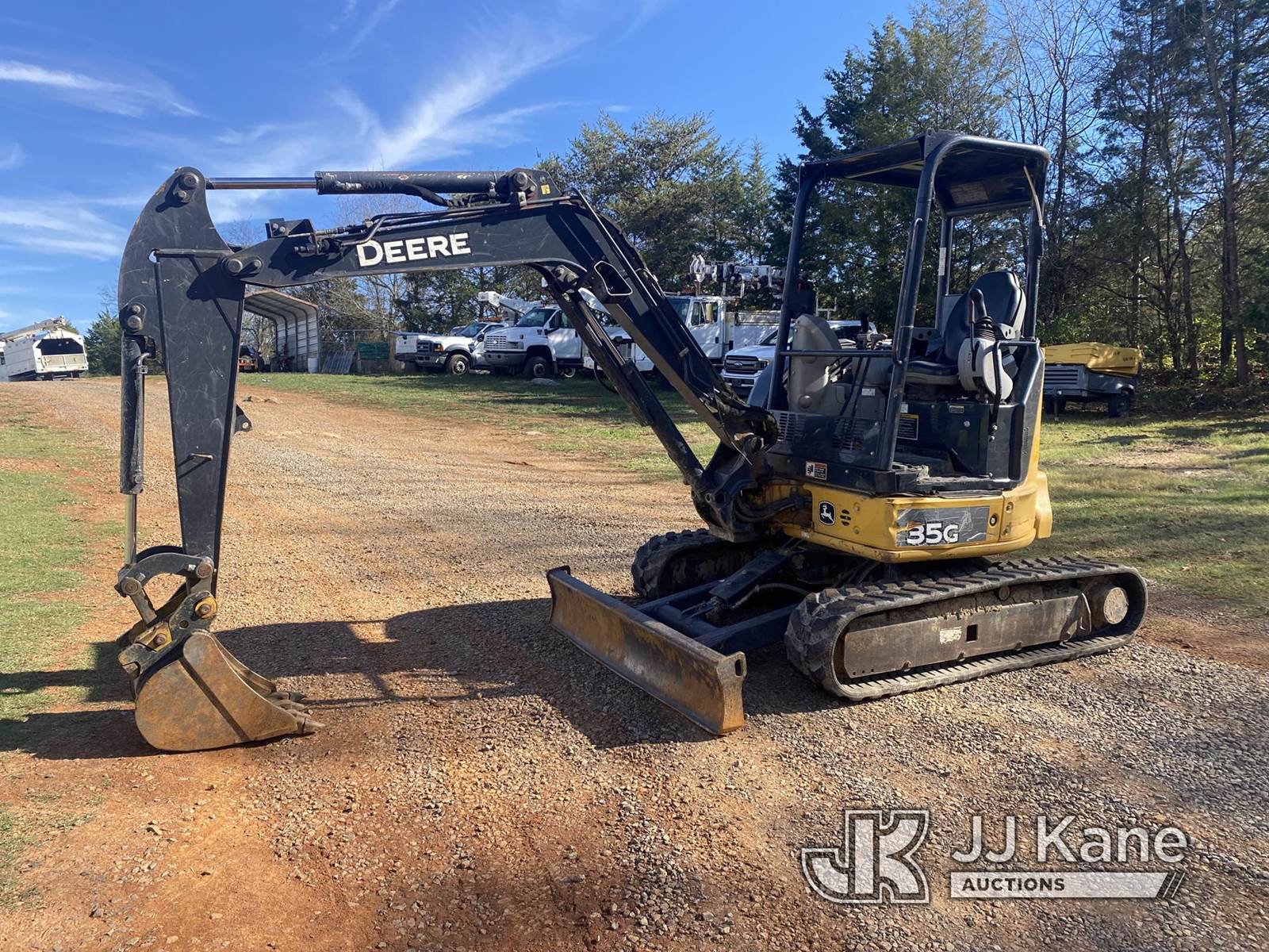 2017 John Deere 35G Mini Hydraulic Excavator For Sale, 4,527 Hours ...