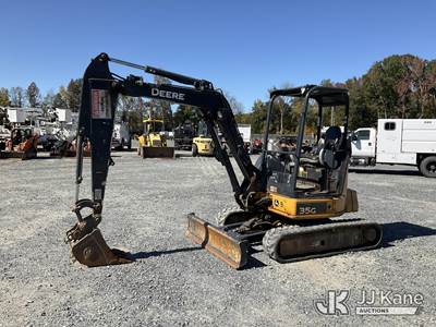 2018 John Deere 35G Mini Hydraulic Excavator