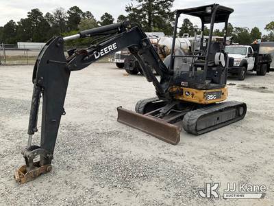 2015 John Deere 35G Mini Hydraulic Excavator