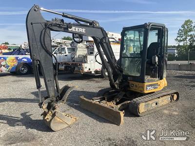 2016 John Deere 35G Mini Hydraulic Excavator