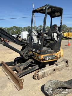 2015 John Deere 35G Mini Hydraulic Excavator