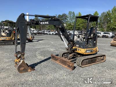 2015 John Deere 35G Mini Hydraulic Excavator