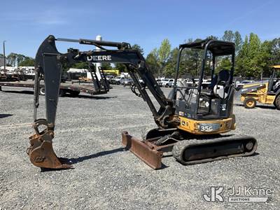 2016 John Deere 35G Mini Hydraulic Excavator
