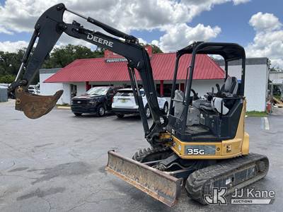2018 John Deere 35G Mini Hydraulic Excavator