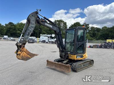 2014 John Deere 35G Mini Hydraulic Excavator