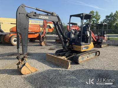 2016 John Deere 35G Mini Hydraulic Excavator