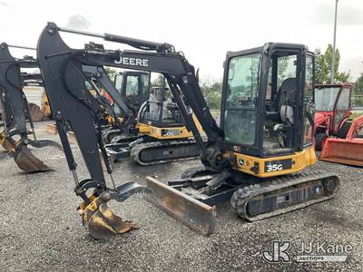 2017 John Deere 35G Mini Hydraulic Excavator