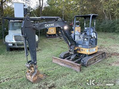 2016 John Deere 35G Mini Hydraulic Excavator