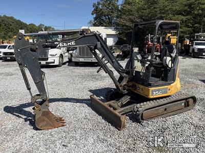 2016 John Deere 35G Mini Hydraulic Excavator
