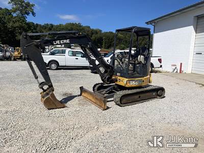 2016 John Deere 35G Mini Hydraulic Excavator