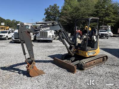 2017 John Deere 35G Mini Hydraulic Excavator
