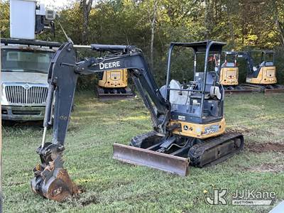 2015 John Deere 35G Mini Hydraulic Excavator