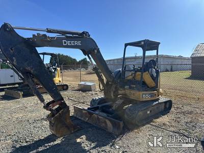2018 John Deere 50G Mini Hydraulic Excavator