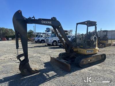 2017 John Deere 50G Mini Hydraulic Excavator
