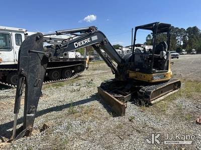 2016 John Deere 50G Mini Hydraulic Excavator