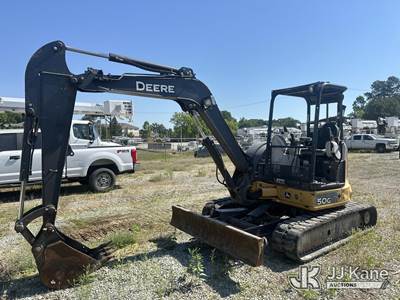 2015 John Deere 50G Mini Hydraulic Excavator