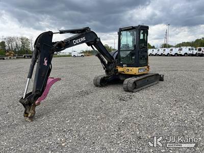 2016 John Deere 50G Mini Hydraulic Excavator