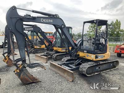 2016 John Deere 50G Mini Hydraulic Excavator