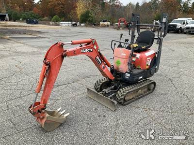 2018 Kubota K008-3 Mini Hydraulic Excavator