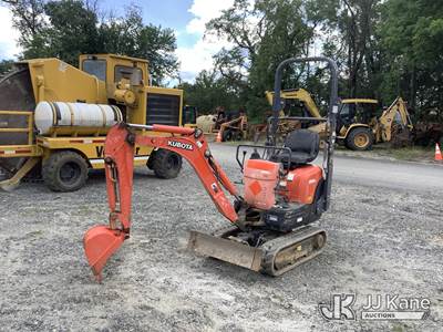 Kubota K008-3 Mini Hydraulic Excavator