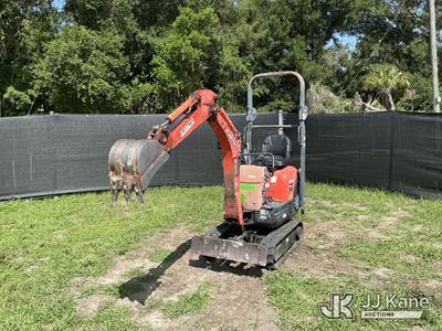 2019 Kubota K008-3 Mini Hydraulic Excavator