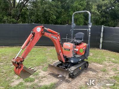 2019 Kubota K008-3 Mini Hydraulic Excavator