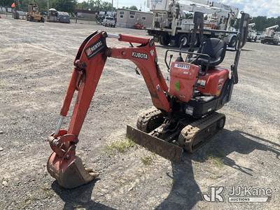 Kubota K008-3 Mini Hydraulic Excavator