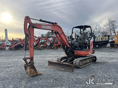 2017 Kubota KX040-4 Mini Hydraulic Excavator