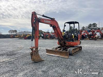 2019 Kubota KX040-4 Mini Hydraulic Excavator