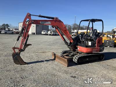 2014 Kubota KX040-4 Mini Hydraulic Excavator