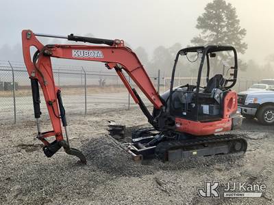 2014 Kubota KX040-4 Mini Hydraulic Excavator