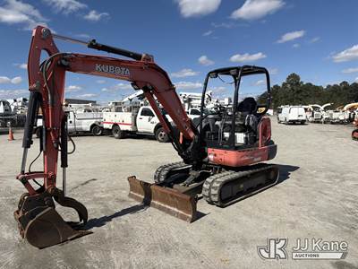2015 Kubota KX040-4 Mini Hydraulic Excavator