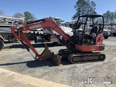 2015 Kubota KX040-4 Mini Hydraulic Excavator