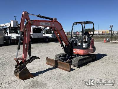 2016 Kubota KX040-4 Mini Hydraulic Excavator