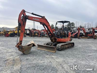 2018 Kubota KX057-4 Mini Hydraulic Excavator