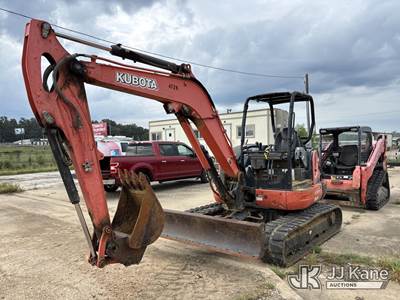 2018 Kubota KX057-4 Mini Hydraulic Excavator