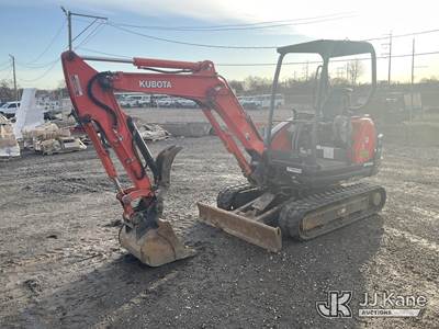 2019 Kubota KX71-3 Mini Hydraulic Excavator