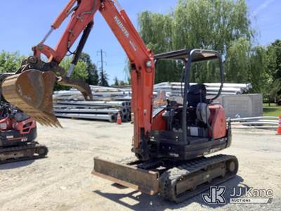 2018 Kubota KX71-3 Mini Hydraulic Excavator