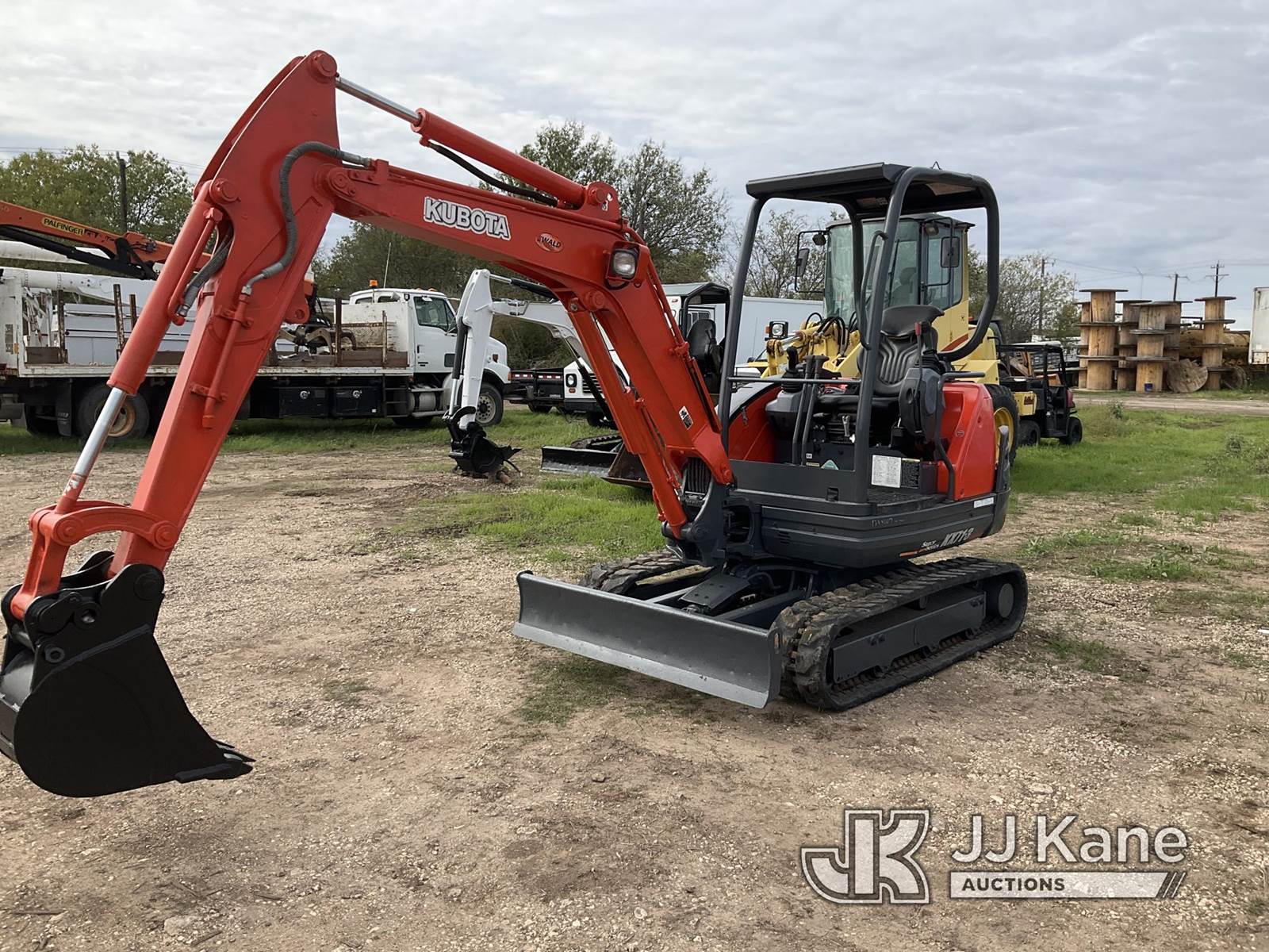 2013 Kubota KX713S Mini Hydraulic Excavator For Sale, 1,582 Hours San Antonio, TX 88607
