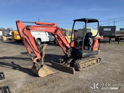 2018 Kubota KX71-3S Mini Hydraulic Excavator